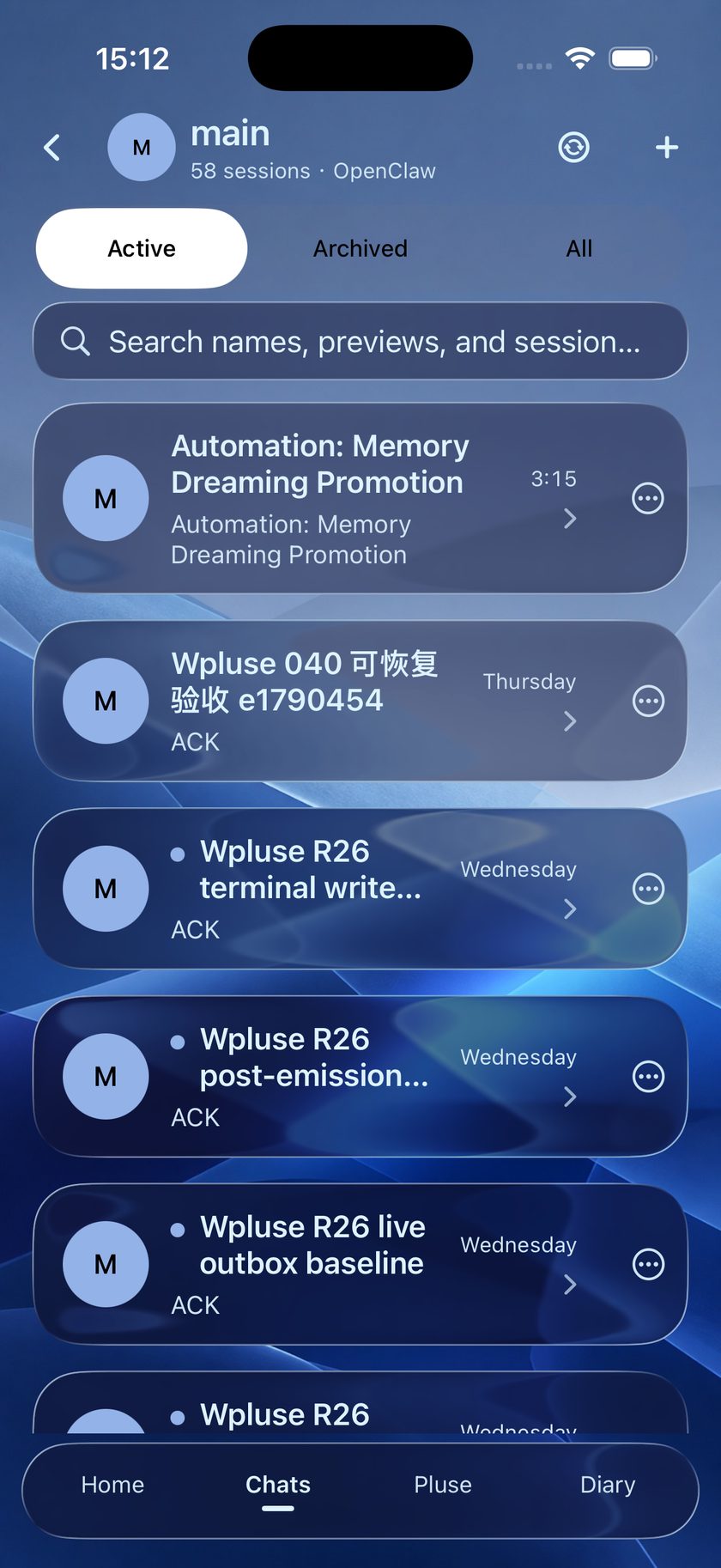 OpenClaw 里的会话